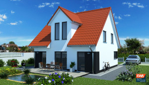 Bild: EWA Landhaus Fläming Bauweise: Bau vor Ort, traditioneller Hausbau Bauart: Massivhaus, Ziegelsteine