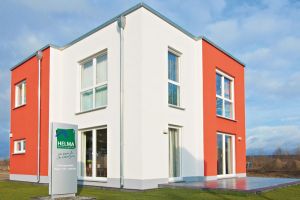 Neues HELMA-Musterhaus in Berlin-Rudow  im Wildblumenviertel am Teltowkanal  eröffnet