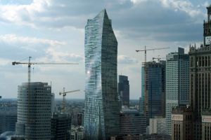 Gebäudeautomations- und Energiemanagementsysteme von GFR, Verl, werden im 192 Meter hohen Wohnturm Zlota 44 in Warschau höchsten Ansprüchen gerecht.