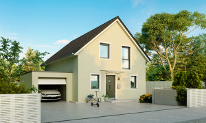 Bild: Wismar Bauweise: Bau vor Ort, traditioneller Hausbau Bauart: Massivhaus, Ziegelsteine