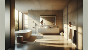 BadezimmeroberflÃ¤chen ohne Fliesenfugen: Materialien, Planung, Kosten