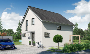 Bild: Ulm Bauweise: Bau vor Ort, traditioneller Hausbau Bauart: Massivhaus, Ziegelsteine