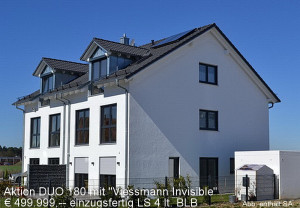 Bild: AKTION DUO Klassik 180 "Viessmann I... Bauweise: Fertighaus, industrielle Vorfertigung Bauart: Holzhaus, Holztafelbau