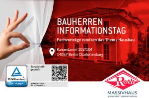 24. September 2017 | Einladung von Roth-Massivhaus | Bauherren-Informationstag in Berlin-Charlottenburg