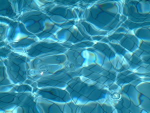 Poolplane für einen geschützten Swimming-Pool