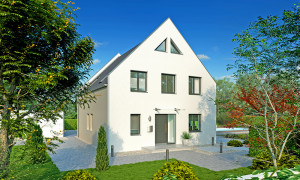 Bild: Schwerin Bauweise: Bau vor Ort, traditioneller Hausbau Bauart: Massivhaus, Ziegelsteine