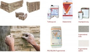 Wand- und Bodengestaltung für innen und außen