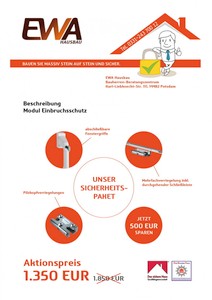 Einbruchschutz - für Ihr Eigenheim