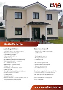 Der Sommer macht Spaß - Tolles Hausbauangebot Stadtvilla Berlin