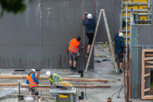 Baustellenschutz im Rohbau
