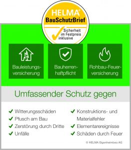 Mehr Sicherheit für Bauherrenfamilien