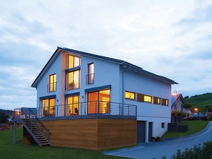 Schwabenhaus setzt auf nachwachsenden Rohstoff Holz: